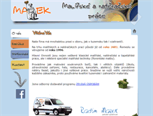 Tablet Screenshot of malirstvi.info